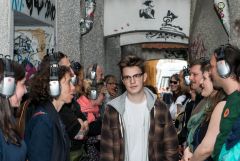 Graz Guerillawalks: Oliver Hangl feat. Barbis Ruder / Foto: H. Prochart