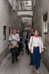Graz Guerillawalks: Oliver Hangl feat. Barbis Ruder / Foto: H. Prochart