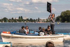 Silent Bootskonzert: Ernst Molden & Sibylle Kefer - Foto: H. Prochart