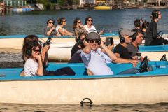 Silent Bootskonzert: Ernst Molden & Sibylle Kefer - Foto: H. Prochart