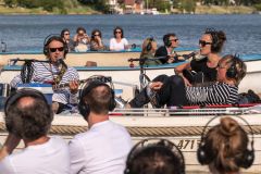 Silent Bootskonzert: Ernst Molden & Sibylle Kefer - Foto: H. Prochart