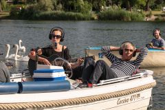 Silent Bootskonzert: Ernst Molden & Sibylle Kefer - Foto: H. Prochart
