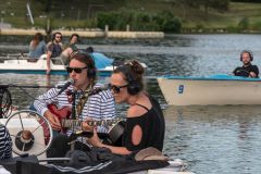 Silent Bootskonzert: Ernst Molden & Sibylle Kefer - Foto: H. Prochart