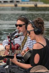 Silent Bootskonzert: Ernst Molden & Sibylle Kefer - Foto: H. Prochart