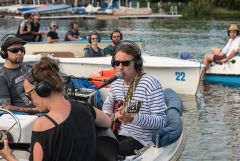 Silent Bootskonzert: Ernst Molden & Sibylle Kefer - Foto: H. Prochart