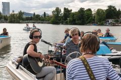 Silent Bootskonzert: Ernst Molden & Sibylle Kefer - Foto: H. Prochart