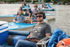 Silent Bootskonzert: Ernst Molden & Sibylle Kefer - Foto: H. Prochart