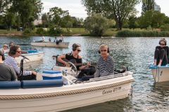 Silent Bootskonzert: Ernst Molden & Sibylle Kefer - Foto: H. Prochart