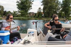 Silent Bootskonzert: Ernst Molden & Sibylle Kefer - Foto: H. Prochart