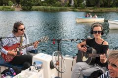 Silent Bootskonzert: Ernst Molden & Sibylle Kefer - Foto: H. Prochart