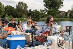 Silent Bootskonzert: Ernst Molden & Sibylle Kefer - Foto: H. Prochart