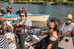 Silent Bootskonzert: Ernst Molden & Sibylle Kefer - Foto: H. Prochart