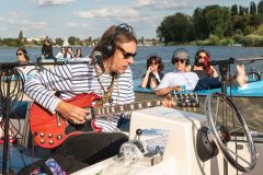 Silent Bootskonzert: Ernst Molden & Sibylle Kefer - Foto: H. Prochart