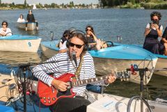 Silent Bootskonzert: Ernst Molden & Sibylle Kefer - Foto: H. Prochart
