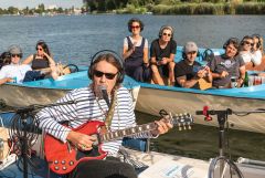 Silent Bootskonzert: Ernst Molden & Sibylle Kefer - Foto: H. Prochart
