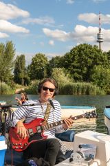 Silent Bootskonzert: Ernst Molden & Sibylle Kefer - Foto: H. Prochart