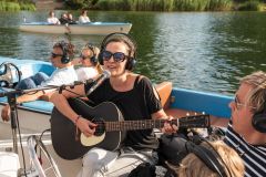 Silent Bootskonzert: Ernst Molden & Sibylle Kefer - Foto: H. Prochart