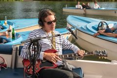 Silent Bootskonzert: Ernst Molden & Sibylle Kefer - Foto: H. Prochart