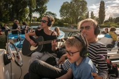 Silent Bootskonzert: Ernst Molden & Sibylle Kefer - Foto: H. Prochart