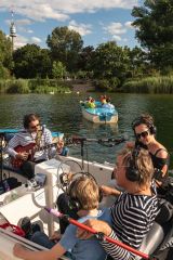 Silent Bootskonzert: Ernst Molden & Sibylle Kefer - Foto: H. Prochart