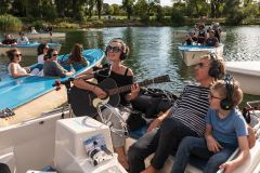 Silent Bootskonzert: Ernst Molden & Sibylle Kefer - Foto: H. Prochart