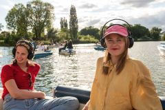 Silent Bootskonzert: Ernst Molden & Sibylle Kefer - Foto: H. Prochart