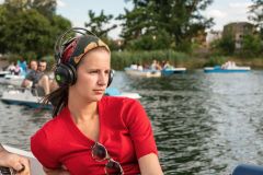 Silent Bootskonzert: Ernst Molden & Sibylle Kefer - Foto: H. Prochart