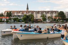 Silent Bootskonzert: Ernst Molden & Sibylle Kefer - Foto: H. Prochart