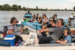 Silent Bootskonzert: Ernst Molden & Sibylle Kefer - Foto: H. Prochart