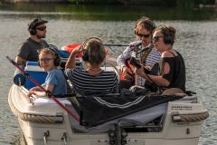 Silent Bootskonzert: Ernst Molden & Sibylle Kefer - Foto: H. Prochart