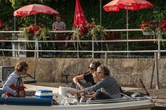 Silent Bootskonzert: Ernst Molden & Sibylle Kefer - Foto: H. Prochart