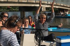 Silent Bootskonzert: Ernst Molden & Sibylle Kefer - Foto: H. Prochart