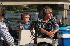 Silent Bootskonzert: Ernst Molden & Sibylle Kefer - Foto: H. Prochart