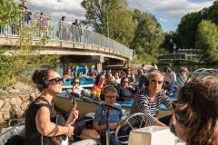 Silent Bootskonzert: Ernst Molden & Sibylle Kefer - Foto: H. Prochart