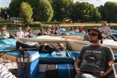 Silent Bootskonzert: Ernst Molden & Sibylle Kefer - Foto: H. Prochart