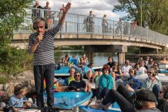 Silent Bootskonzert: Ernst Molden & Sibylle Kefer - Foto: H. Prochart