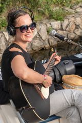 Silent Bootskonzert: Ernst Molden & Sibylle Kefer - Foto: H. Prochart