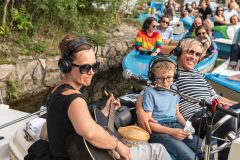 Silent Bootskonzert: Ernst Molden & Sibylle Kefer - Foto: H. Prochart
