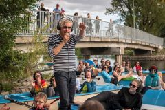 Silent Bootskonzert: Ernst Molden & Sibylle Kefer - Foto: H. Prochart