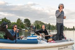 Silent Bootskonzert: Ernst Molden & Sibylle Kefer - Foto: H. Prochart