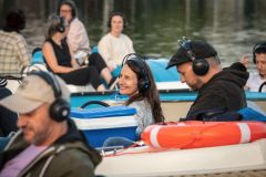 Silent Bootskonzert: Ernst Molden & Sibylle Kefer - Foto: H. Prochart