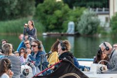 Silent Bootskonzert: Ernst Molden & Sibylle Kefer - Foto: H. Prochart