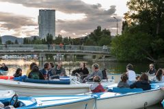 Silent Bootskonzert: Ernst Molden & Sibylle Kefer - Foto: H. Prochart