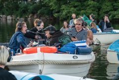 Silent Bootskonzert: Ernst Molden & Sibylle Kefer - Foto: H. Prochart