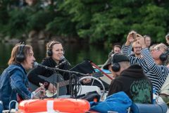 Silent Bootskonzert: Ernst Molden & Sibylle Kefer - Foto: H. Prochart