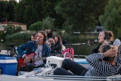 Silent Bootskonzert: Ernst Molden & Sibylle Kefer - Foto: H. Prochart