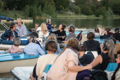 Silent Bootskonzert: Ernst Molden & Sibylle Kefer - Foto: H. Prochart