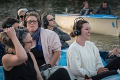 Silent Bootskonzert: Ernst Molden & Sibylle Kefer - Foto: H. Prochart