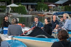 Silent Bootskonzert: Ernst Molden & Sibylle Kefer - Foto: H. Prochart