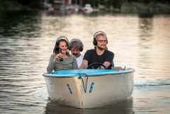 Silent Bootskonzert: Ernst Molden & Sibylle Kefer - Foto: H. Prochart